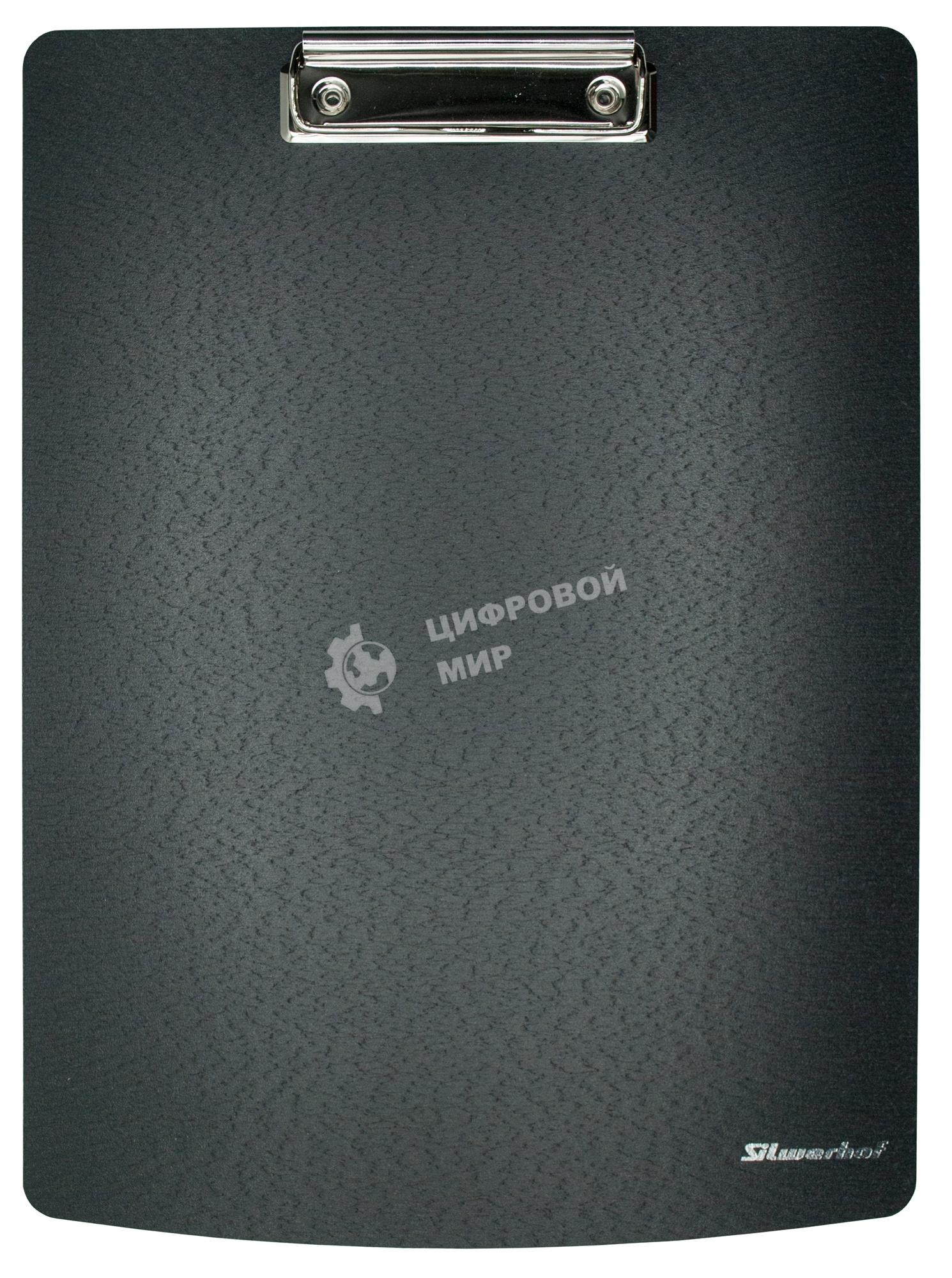 Папка-планшет Silwerhof 957019 A4 полифом 2мм, черный