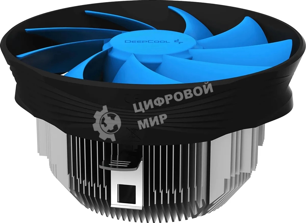 Кулер для процессора DEEPCOOL ARCHER BIGPRO V2 черный/синий, 120 мм, алюминий/медь, 2000 об/мин, 29.7 дБ, 4 pin, 125 Вт, 70 мм