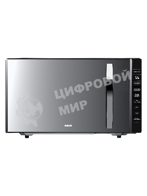 Микроволновая печь BBK 23MWG-850T/B-M черный, 23 л, 800 Вт, переключатели - кнопки
