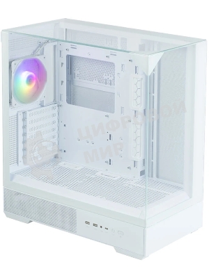 Компьютерный корпус ZALMAN P40 Prism, ATX, белый, WINDOW, 2x3.5