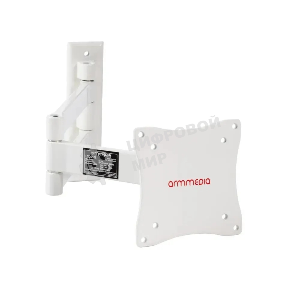 Кронштейн для LCD/LED ТВ ARM Media LCD-7101 белый, 10