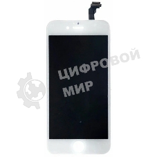 Дисплей Amperin для Apple iPhone 6S в сборе с тачскрином (IPS), белый