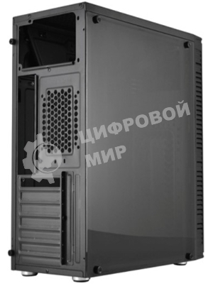 Компьютерный корпус ATX Filum S17 черный, без БП, RGB strip, USB 3.0