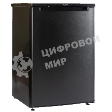 Холодильник Бирюса B508 черный однокамерный 116/34л морозилка сверху