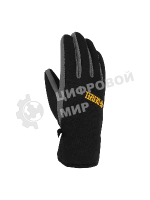 Перчатки универсальные Denzel 68091 двойные, работа с сенсорным экраном, размер 10