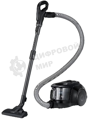 Пылесос Samsung VC18M2150SG/EV серый/черный, 380/1800 Вт, уборка сухая, пылесборник контейнер 1.5 л