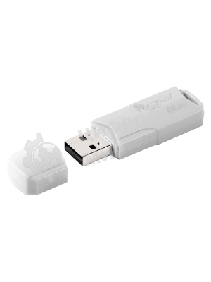 Флешка USB Smartbuy CLUE white (SB64GbCLU-W3), 64Gb, USB 3.0, R/W 70/25, белый