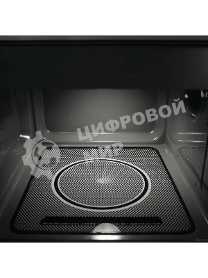 Микроволновая печь Gorenje MO20S4BC черный, 20 л, 700 Вт, переключатели - кнопки, поворотный механизм