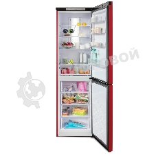 Холодильник Бирюса Б-H980NF красный двухкамерный 240/130л морозила снизу, No Frost