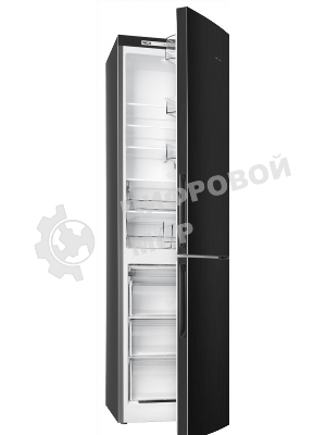 Холодильник Atlant ХМ-4624-151 черный металлик двухкамерный 228/119л морозилка снизу