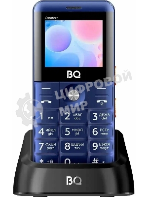 Мобильный телефон BQ 2006 Comfort синий/черный