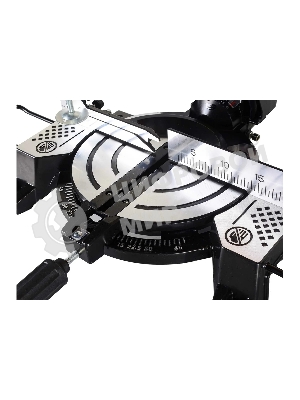 Торцовочная пила ВИХРЬ ПТ-255Л 1700 Вт, 220 В, 5000 об/мин, диск 255х30 мм, пропил 90х130 мм