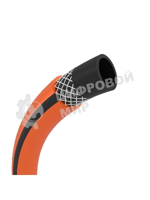 Шланг поливочный ПВХ 3-х слойный армированный 3/4дюйм 50м Профи Плюс ЧЕТЫРЕ СЕЗОНА 62-0230-1