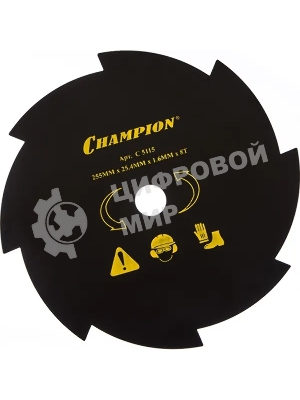Нож для садовых триммеров Champion C5115 L=255мм