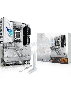 Материнская плата ASUS ROG STRIX X870-A GAMING WIFI, AM5, AMD X870, 4xDDR5, 2xSATA, 4xM.2, 1xPCI-E 4.0 x4, 1xPCI-E 5.0 x16, 1xHDMI, 1xDP, 1x 2.5Gb LAN, 4xUSB-A 3.2 Gen 1, 5xUSB-A 3.2 Gen 2, 1xUSB-C 3.2 Gen 2, 2xUSB4, 2x3.5 мм, 7.1, ATX
