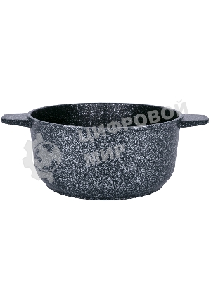 Кастрюля Maunfeld GRETA MF24GRTT01CR из литого алюминия со стеклянной крышкой, 24 см, 4 л