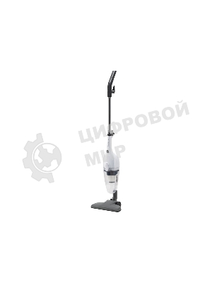 Пылесос вертикальный Galaxy GL 6241 белый, питание от сети, 	130 Вт, уборка сухая, пылесборник 0,7 л