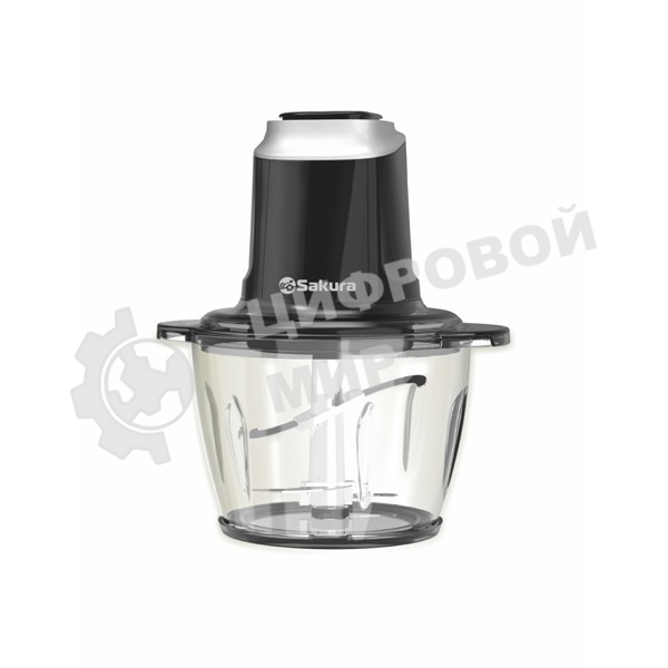 Чоппер Sakura SA-6261BK 1.2 л 500Вт стекл 4 ножа