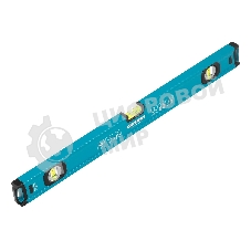 Уровень Gross 33651 алюминиевый, магнит., фрезерованный, 3 глазка, 0,5 мм/м, 600 мм