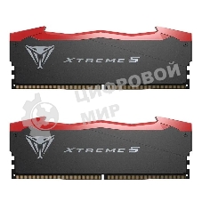 Оперативная память Patriot Viper Xtreme 5, DDR5, 48GB (2x24GB), 7600MHz, CL36, DIMM, с радиаторами, черный