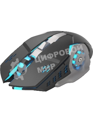 Мышь беспроводная Oklick 770GW черный, 3600 dpi, радиоканал, USB, кнопки - 6