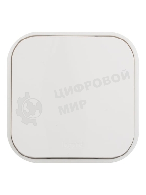 Выключатель Quteo 10A 1-клав., белый