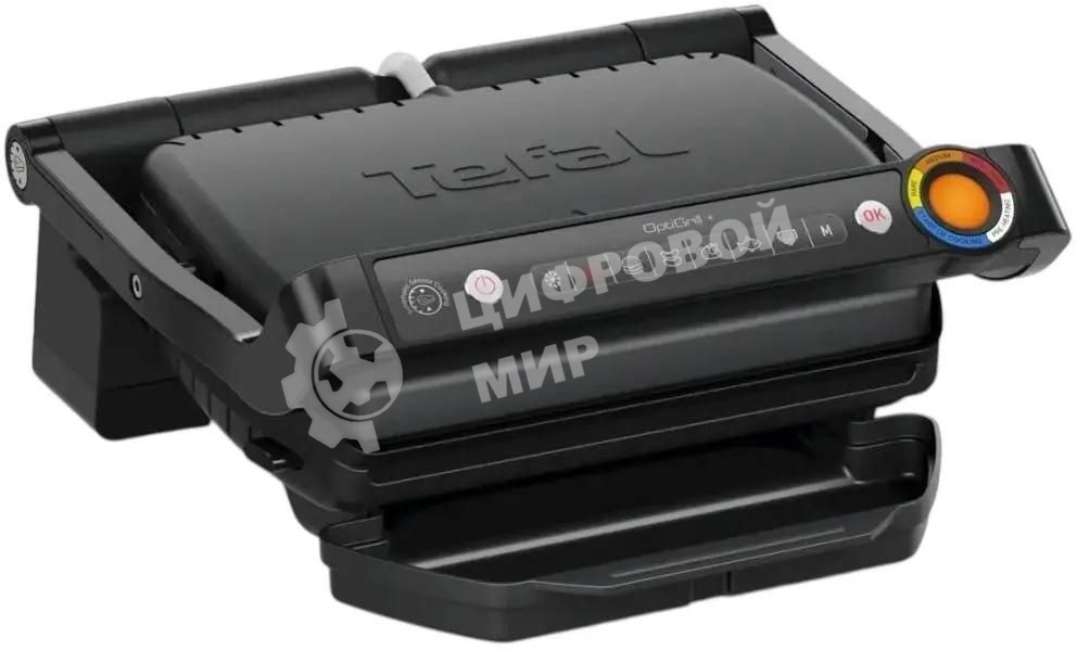 Гриль электрический Tefal Optigrill+ GC717810, черный