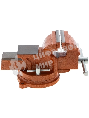 Тиски слесарные Sparta 100мм поворотные с наковальней