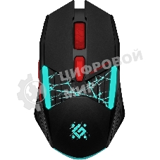Мышь беспроводная Defender Horrodine GM-237 черный, 3200 dpi, радиоканал, USB, кнопки - 6