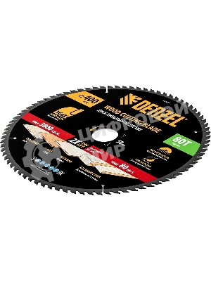 Пильный диск по дереву Denzel ф400 х 50 мм, 80 зубьев