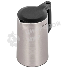 Чайник электрический Midea MK-8064 Объем: 1,7 л Двойной корпус из нержавеющей стали Цельная колба Не нагревающиеся стенки Низкий уровень шума Мощность: 2200 Вт Скрытый нагревательный элемент Автоматический и ручной выключатель Место для хранения шнура Вращающийся на 360°корпус Многоразовый фильтр от накипи Безопасное и плавное открытие крышки Защита от перегрева Автоотключение при отсутствии воды Электропитание – 220-240В, 50Гц Цвет – брашированная сталь,