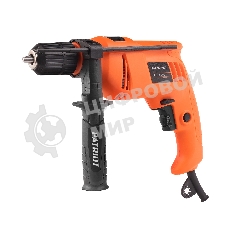 Дрель электрическая ударная PATRIOT FD 550HL, 600Вт, 3000об/мин, 44800уд/мин, макс.диаметр сверления 13мм, быстрозажимной патрон