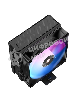 Кулер для процессора Cooler Ocypus Delta A40 BK ARGb Delta-A40-BK1NAWN00X-GL черный 120мм алюминий+медь 2000rpm 29db 4-pin 220W 156мм