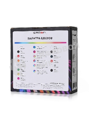 Филамент Crown Micro CM-FILPETG016B PETG 1.75 1кг черный