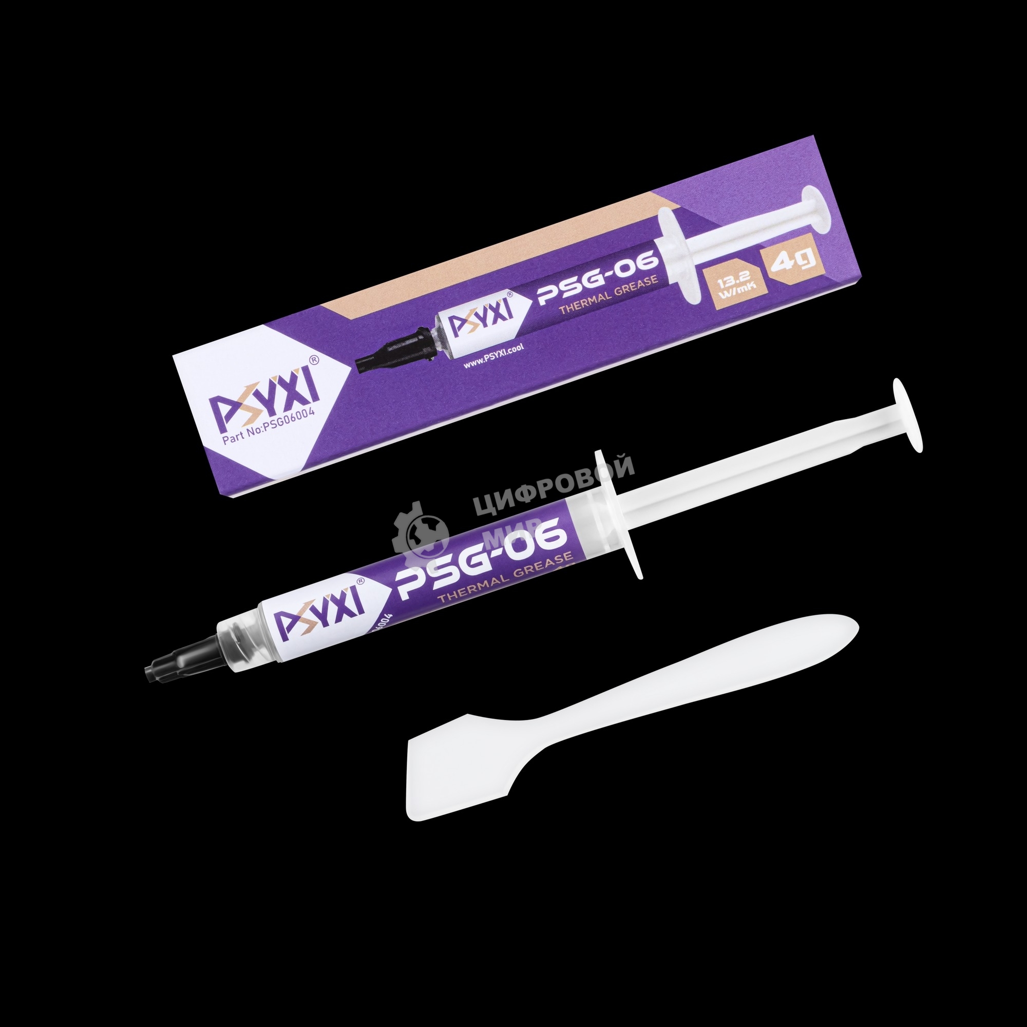 Термопаста PSYXI PSG-06 4 грамма 13.2 Вт/мК 