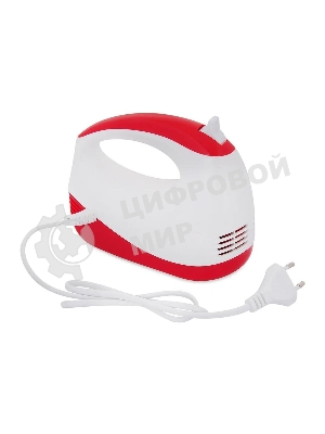 Миксер ручной Starwind SHM-251 250 Вт, белый/коралловый
