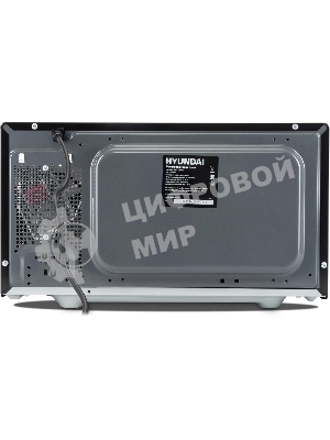 Микроволновая печь Hyundai HYM-D3038 черный, 23 л, 700 Вт, переключатели - сенсор