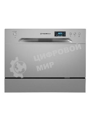 Посудомоечная машина Maunfeld MLP-06DS, серый, 55 см, 6 компл., 49 дБ, класс A+