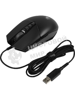 Мышь проводная A4Tech Bloody P91s черный, 8000 dpi, USB, кнопки - 8