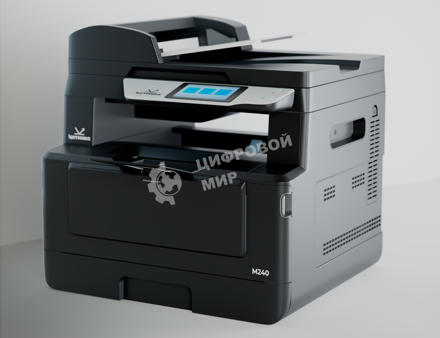 МФУ лазерное Катюша M240, A4, ч/б, 40 стр/мин., скан. до 37 стр/мин., 1200 x 1200 dpi (печать) 600 x 600 dpi (скан.), Ethernet, USB