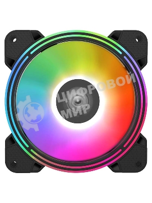 Вентилятор для корпуса Alseye Halo 4.0-B kit (3шт.) черный, 120 мм, 1300 об/мин, 24.8 дБ, 4 pin