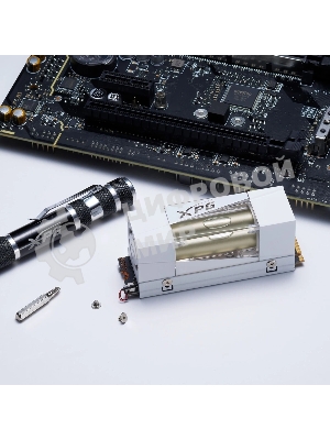 Накопитель SSD ADATA XPG MARS 980 STORM, 1000Gb, M.2(22x80мм), NVMe, PCIe 5.0 x4, 3D NAND, R/W 14000/10000Mb/s, IOPs 1 600 000/1 650 000, TbW 740, DWPD 0.4, with Heat Sink (5 лет)