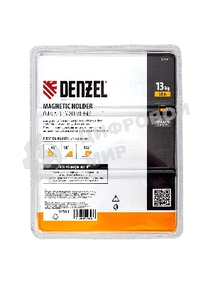 Фиксатор магнитный Denzel отключаемый для сварочных работ усилие 30 LB, 45х90 град.