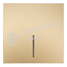 Выключатель LEZARD 704-3688-111QC 1-кл. с индик. СП ZIMA IP20 10А безвинт. зажим, зол.