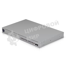 Ubiquiti UniFi Switch Pro XG 10 PoE PoE-коммутатор в стойку, 10х 10G RJ45, 2х 10G SFP+, раздача 400 Вт