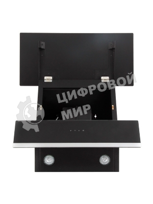 Вытяжка наклонная KRONA Irma 600 черный/серебристый, 59.6 см, 863 куб. м/ч, 53 дБ