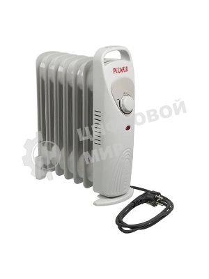 Обогреватель масляный Ресанта ОММ-7Н (7 секций) белый, 700 Вт, 10 м2, термостат 67/3/1
