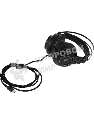 Гарнитура Bloody G528C чёрный, проводная, подсветка