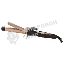 Щипцы для завивки волос BBK BST2501 черный/шампань, 25 мм, 200 °C, 1 режим