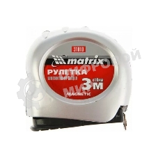 Рулетка Matrix magnetic 3мх16мм магнитный зацеп